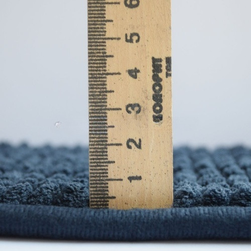 Килимок для ванної кімнати 60*50см Standard Plus темно-синій Дариана Житомир - изображение 5