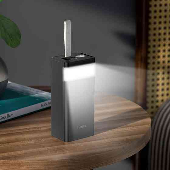 Зовнішній акумулятор HOCO J86 Powermaster 22.5W fully compatible power bank(40000mAh) Black Київ