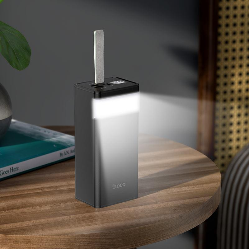 Зовнішній акумулятор HOCO J86 Powermaster 22.5W fully compatible power bank(40000mAh) Black Київ - фото 6