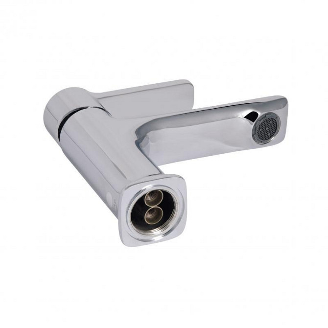 Змішувач для раковини Qtap Taurus QTTAU270CRM45659 (k35), одноважільний, низький, Chrome Харків - фото 3