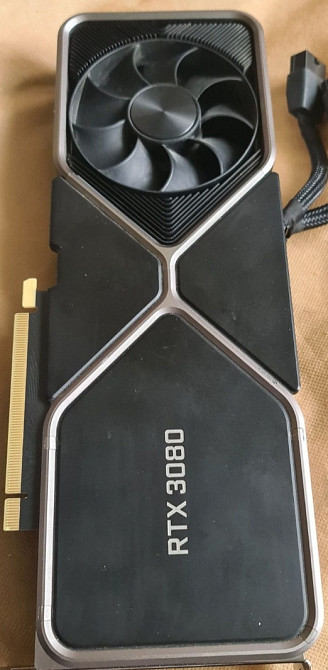 Відеокарта Nvidia GeForce RTX 3080 Founders Edition 10Gb. GDDR6X Київ - фото 2