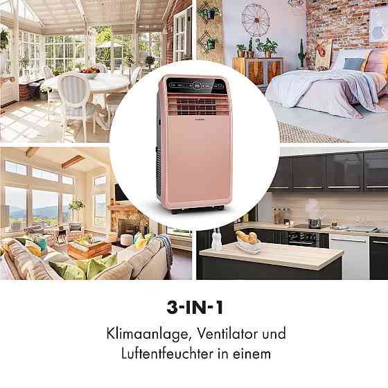 Мобильный кондиционер Metrobreeze New York Smart 12k 12 000 БТЕ/3,5 кВт Пульт дистанционного управления EEC A Ровно