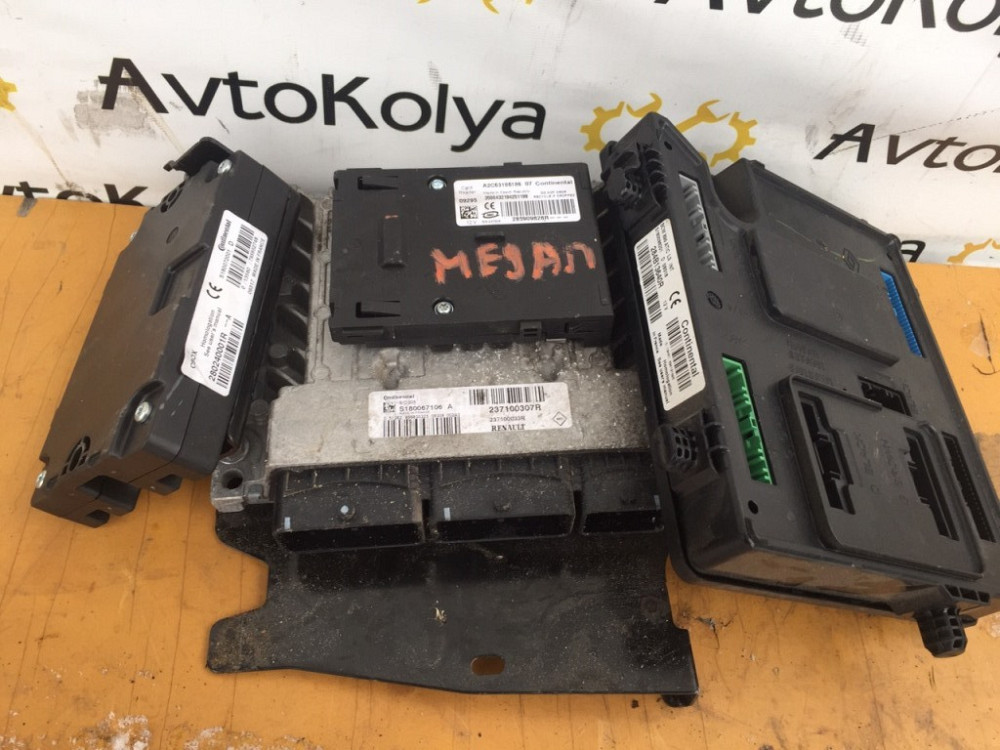Блок керування двигуном Renault Megane III 1.5 dCi 2009-2013 (237100307R) комплект Ковель - фото 6