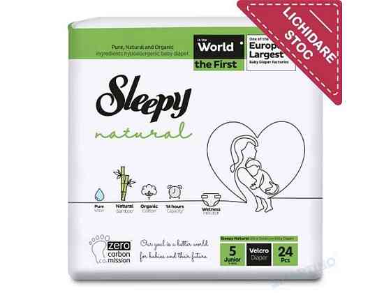 Подгузники детские No5 24шт SLEEPY Natural Junior-5 (11-18кг) ТМ SLEEPY Киев