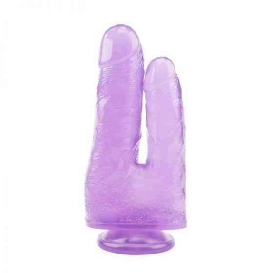 Фалоімітатор подвійний 7.9 Inch Dildo, Purple Sex Aura Київ
