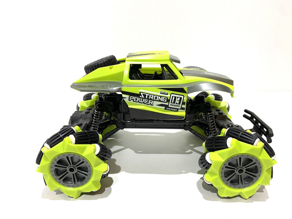 Машинка на радіокеруванні Brave з великими колесами танцює/світло Салатове (628A-38A) Чернігів - фото 3