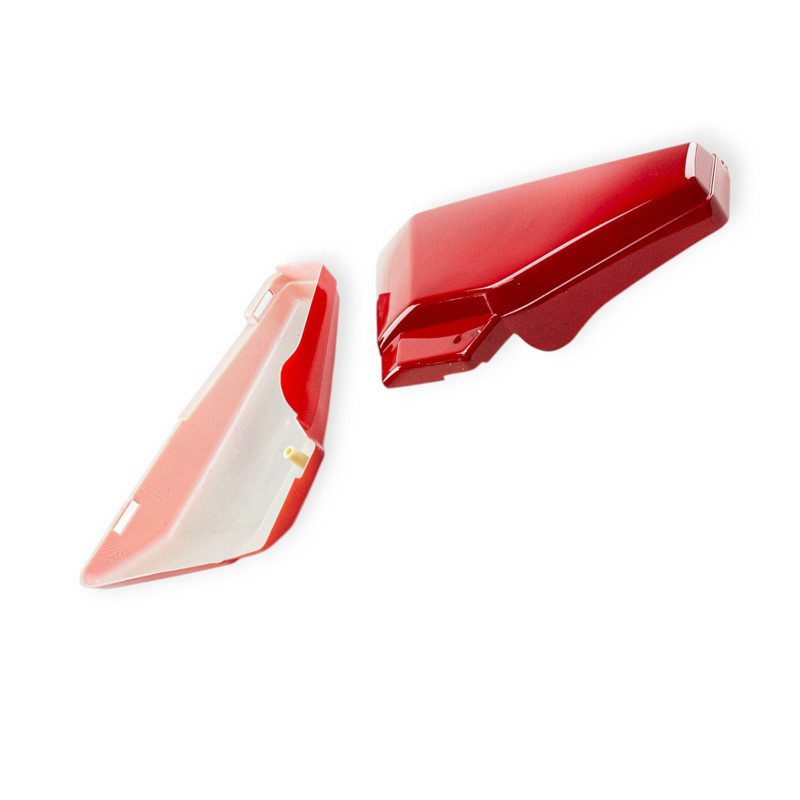 Пластик Альфа червоний (пара) бардачка Мукачево - фото 1