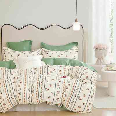 Постільна білизна Home Line Суниці Сатин Твіл євро (176125) Вінниця