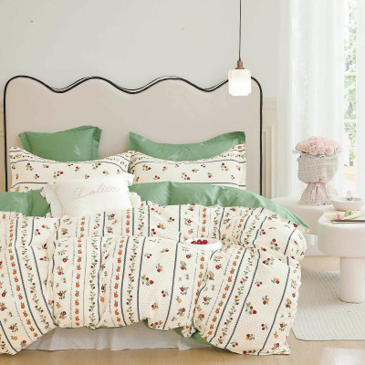 Постільна білизна Home Line Суниці Сатин Твіл євро (176125) Вінниця - фото 2