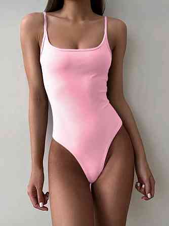 Жіночий стильний привабливий боді на кнопках натуральний кулір Рожевий Одеса