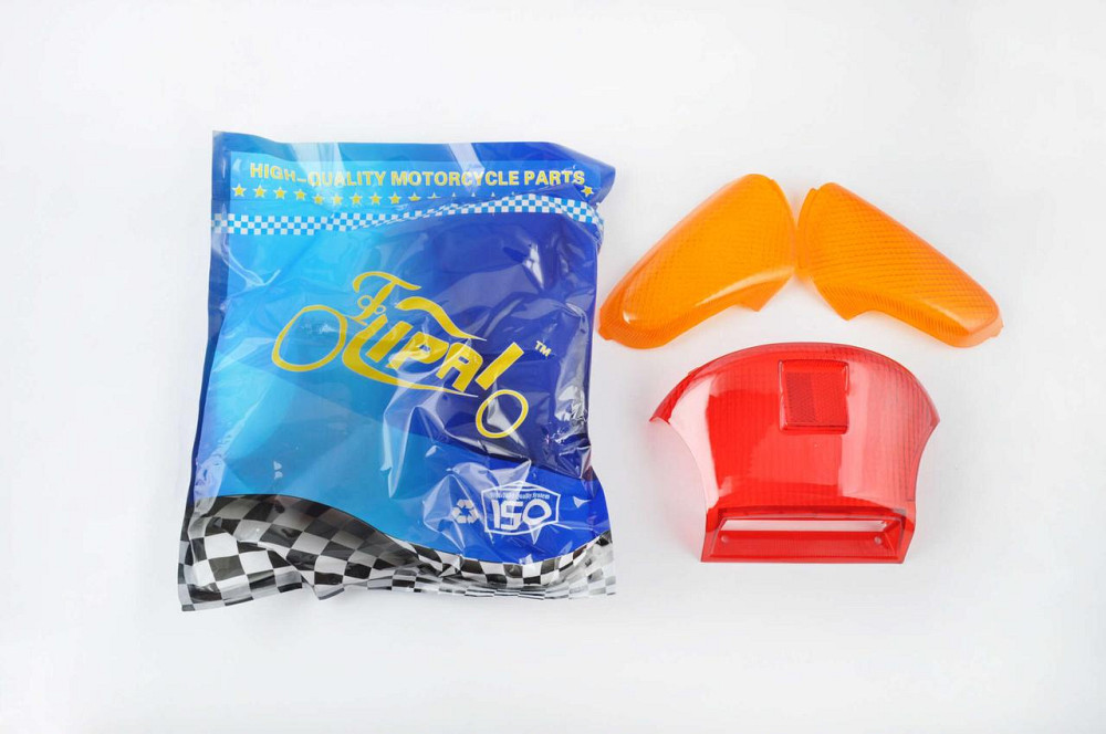 Скло стоп-сигналу та поворотів Сузуки LETS 1-3 Мукачево - фото 1