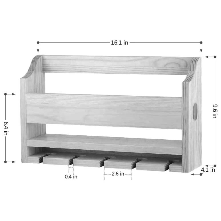 Настенная винная полка 