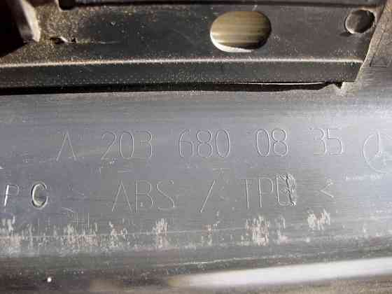 Mercedes-Benz  A2036800835 9B51 Накладка переднього правого дверного отвору з хромом, колір антрацит C-Class W203 Одесса