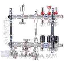 Колектор нижнє підключення 1012 нержавіюча сталь в зборі на 3 виходи Харків