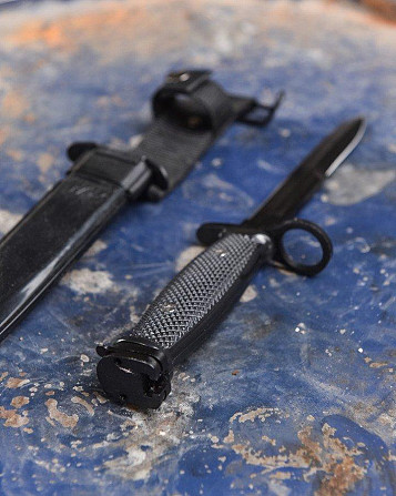Армейский штык-нож M&P total black ВТ6820 Киев - изображение 9