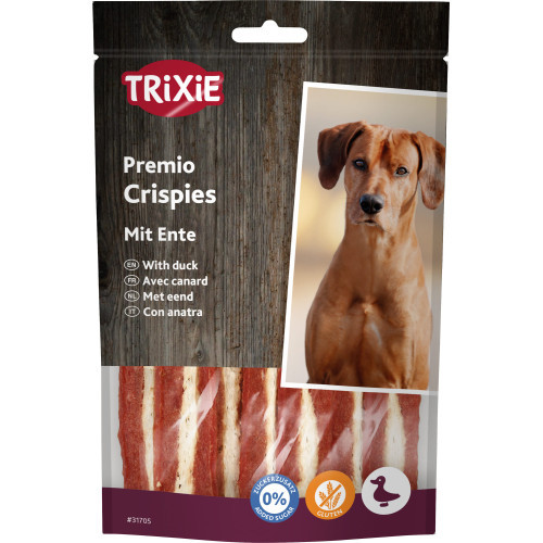 Ласощі Trixie Premio Crispy Duck для собак з качкою 100 г Київ - фото 1