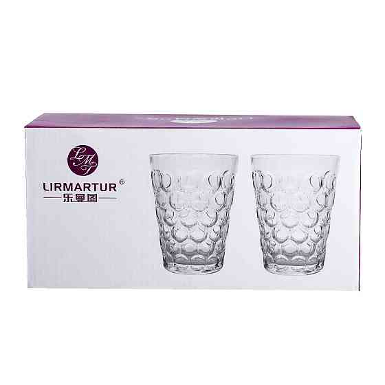 Yiwu Набір скляних склянок 6 шт. 400 мл для лимонадів, соку, води, коктейлів HP-YH-9 Киев