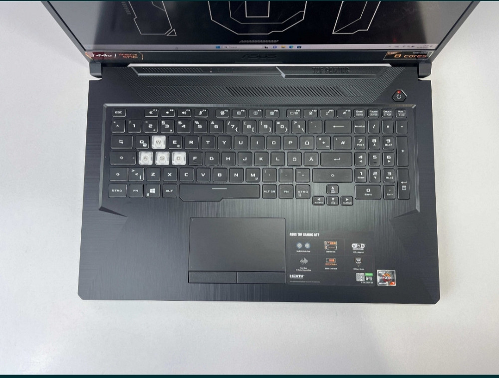 ASUS TUF A17Ryzen7 5800H RTX3060 6Gb 512 Gb RAM16Gb Харків - фото 2