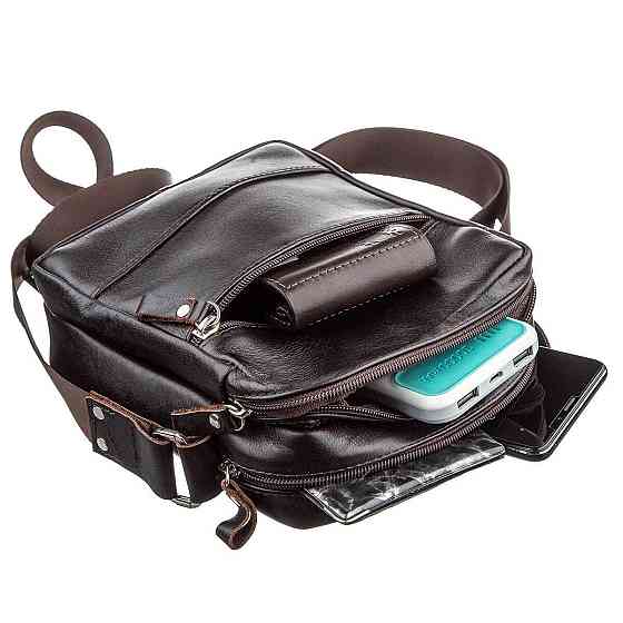 Сумка мужская SHVIGEL 11142 Коричневая Киев