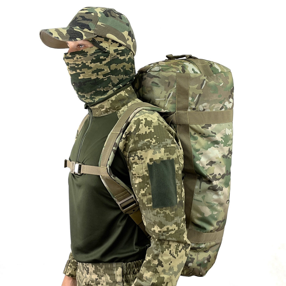 Тактична сумка - баул 90 л Мультикам Cordura 1000 D Київ - фото 5