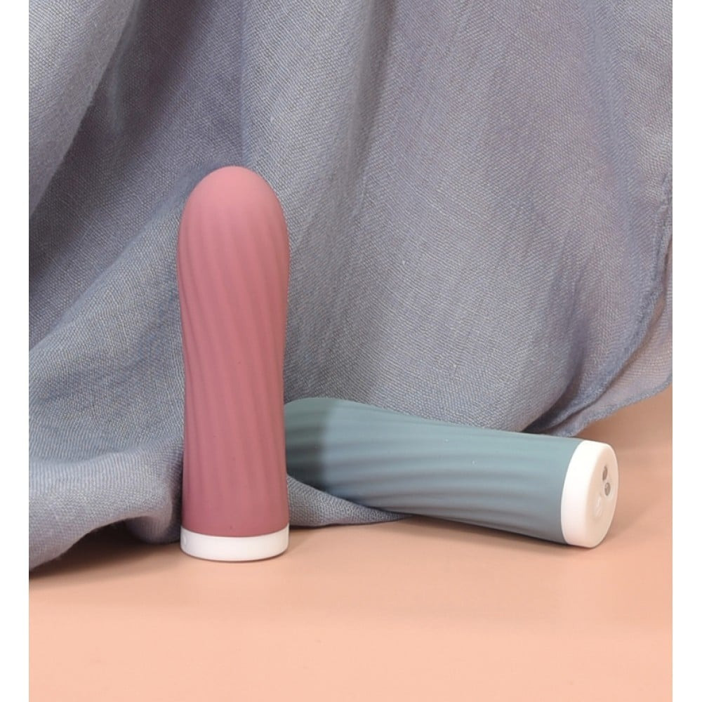 Мини-вибратор для клитора рельефный Sweet Em Velvet Lure, 10 режимов вибрации, голубой Sex Aura Киев - изображение 8
