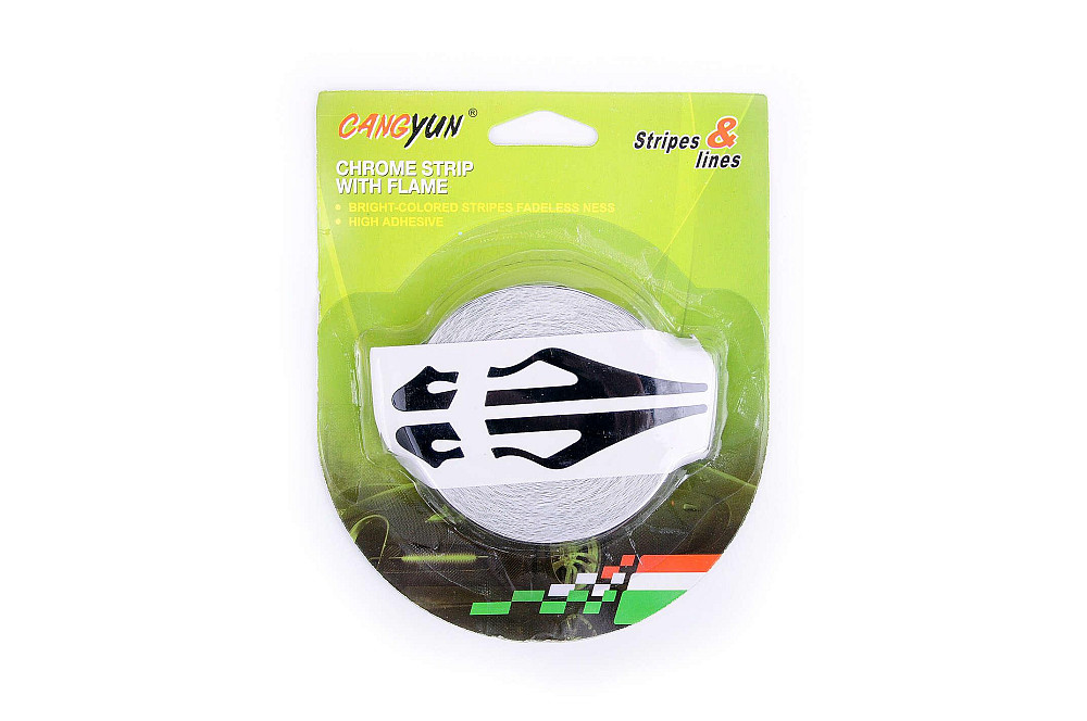 Стрічка декоративна самоклеюча 1см*10м (чорна) Київ - фото 1