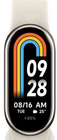 Фитнес Браслет: Mi Smart Band 8 Champagne Gold Black Global. Киев
