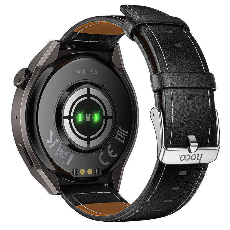 Смарт-часы HOCO Y35 36mm. 250 mAh. IP67 Smart sports watch(call version) Black Одесса - изображение 3