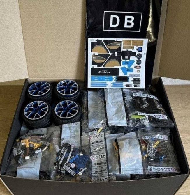 У КОРОБЦІ‼️ LEGO суперкар Technic Bugatti Chiron Харків - фото 8