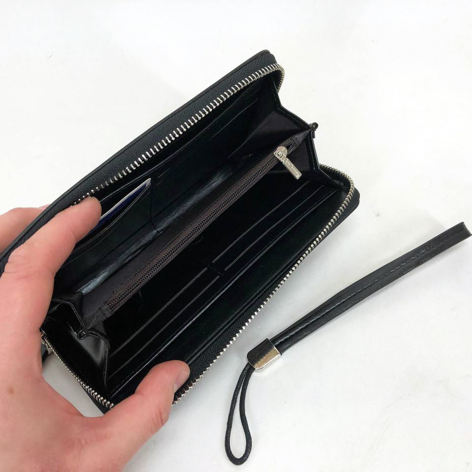 Вертикальный прямоугольный кошелек из натуральной кожи, Портмане из натуральной кожи VF-29 Львов - изображение 8