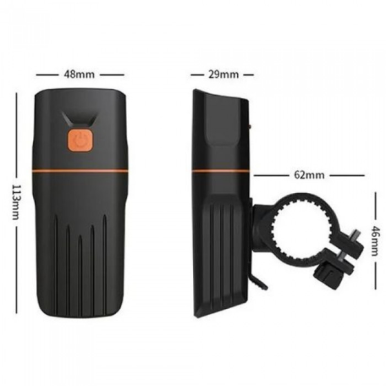 Велофонарь + габарит QX-T3306 (3xXML-T6 + габарит-6SMD) + PowerBank + microUSB (3 режима и 4 режима) Винница