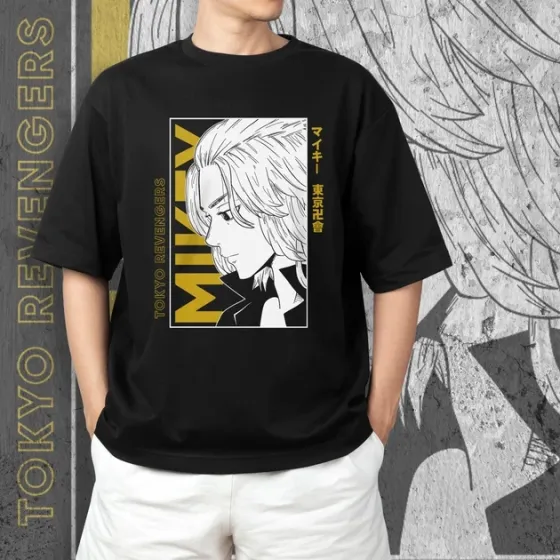 Футболка для подростка мальчика с принтом Токийские Мстители Манджиро Сано 2 Размер 160 Anime10613 Днепр