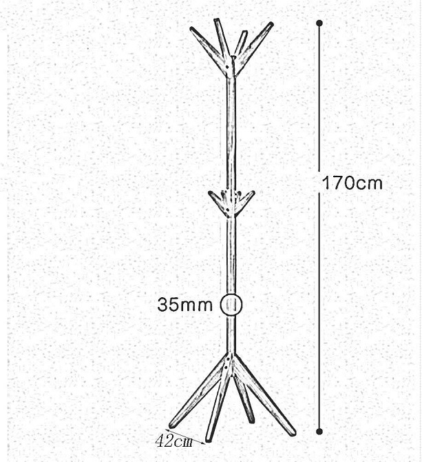 Стійка вішалка для одягу "Відін" ваніль Миколаїв - фото 5