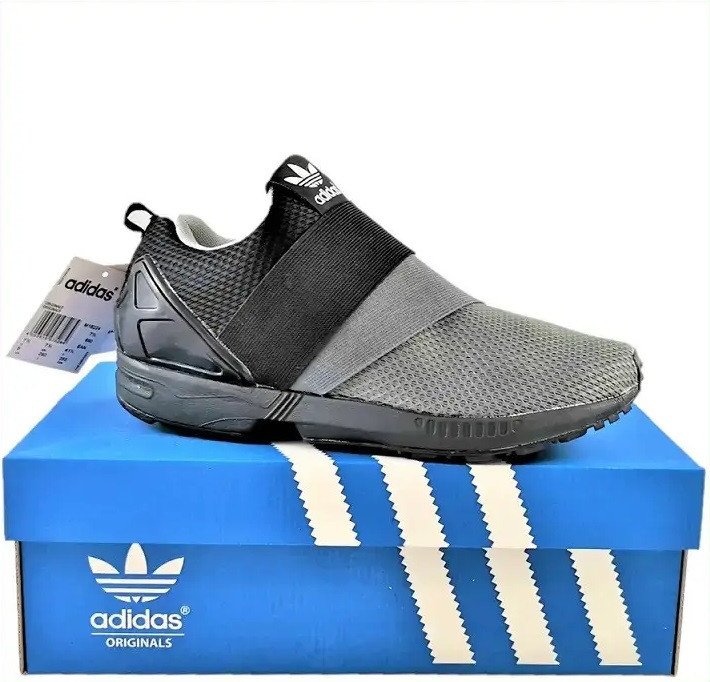 Кросівки Ad!das Чорні Сірі Чоловічі Адідас (розміри: 41,42) Відео Огляд Дніпро - фото 1