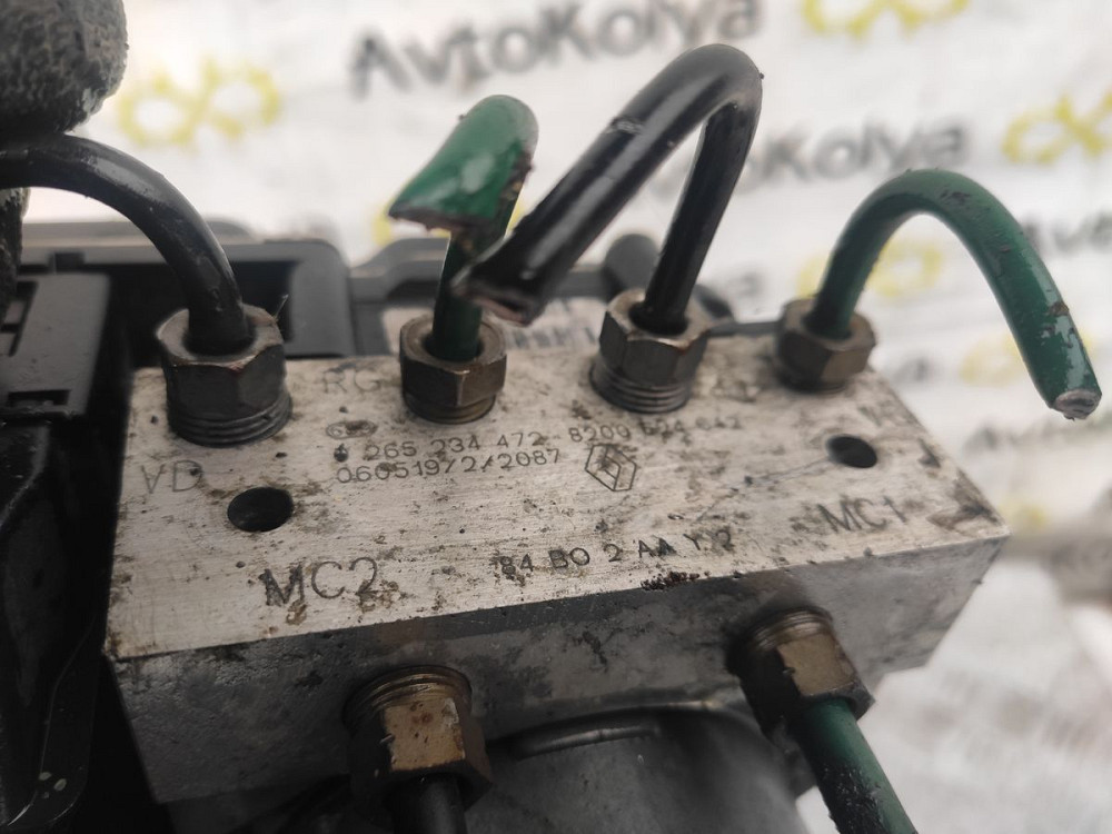 Блок ABS Renault Scenic II 1.9 dci 2003-2009 (8200604642) Ковель - фото 1