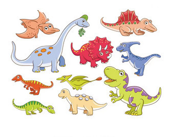 Термонаклейка для детской одежды Динозавры Киев - изображение 1