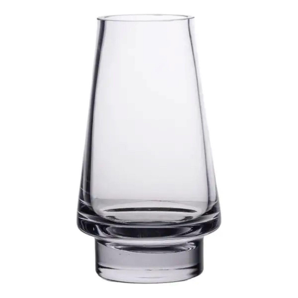 Декоративная стеклянная ваза для цветов 25 см Киев - изображение 1