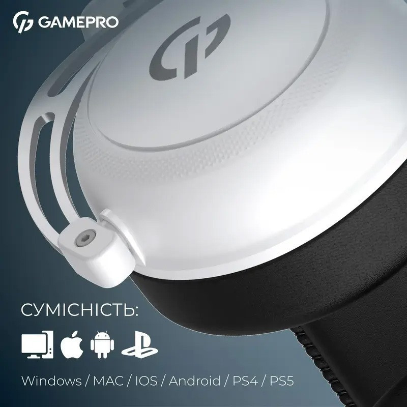 Гарнітура GamePro Asgard Skald Origin White (HS850W) ( 23884 ) Харьков - изображение 6