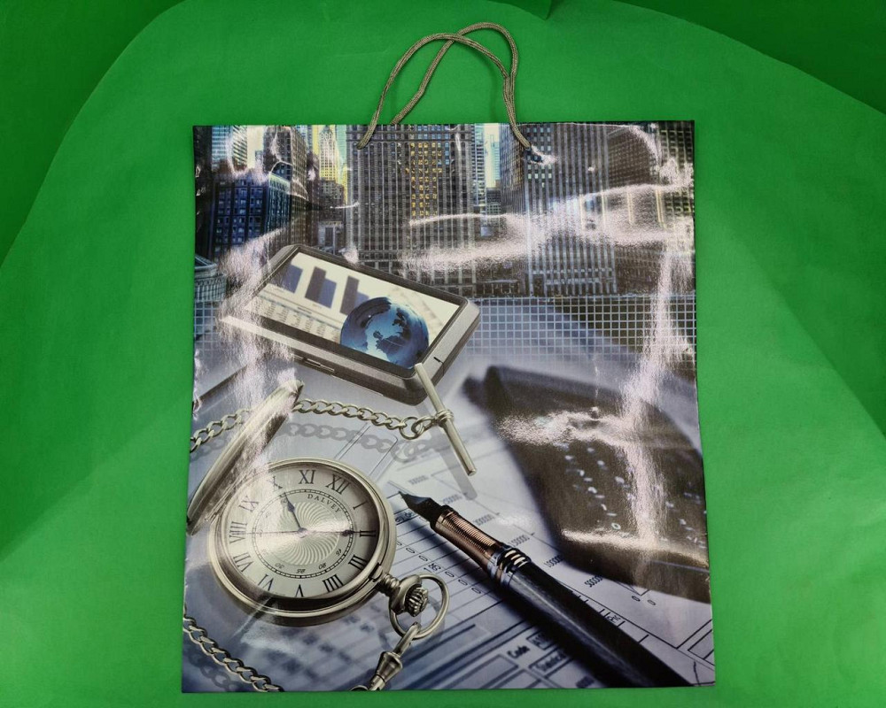 Пакет бумажный Супер 47x52x20(артS-017) (12 шт) Харьков - изображение 2