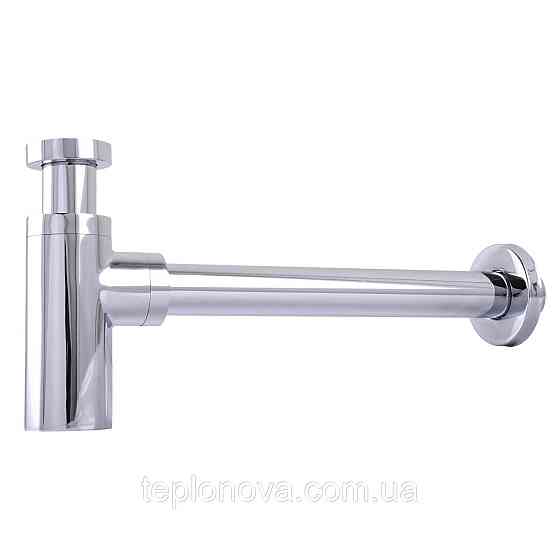 Сифон для раковин цилиндрический Globus Lux GSB-32-125-00 1 1/4 ″, хром, латунь Черновцы