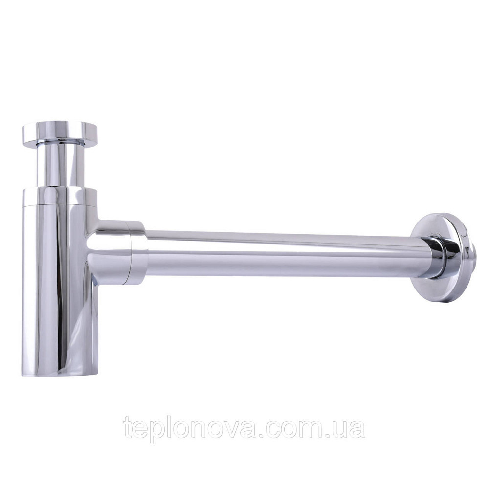 Сифон для раковин цилиндрический Globus Lux GSB-32-125-00 1 1/4 ″, хром, латунь Черновцы - изображение 4