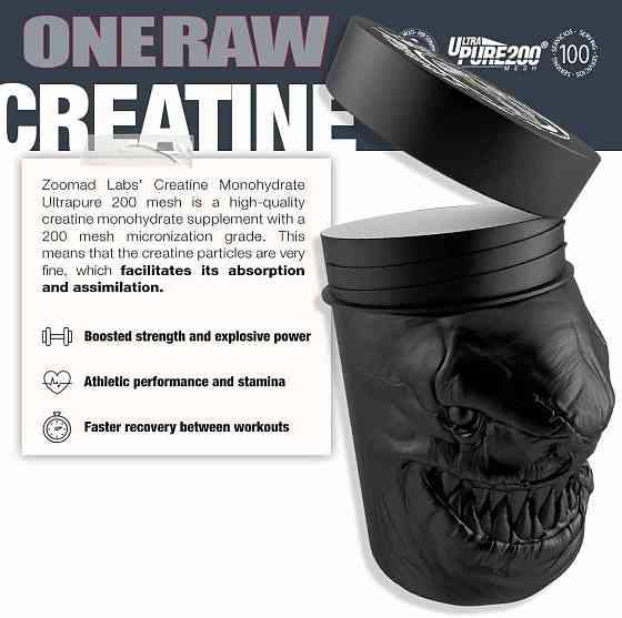 One Raw Creatine 300 g (Strawberry) Луцьк