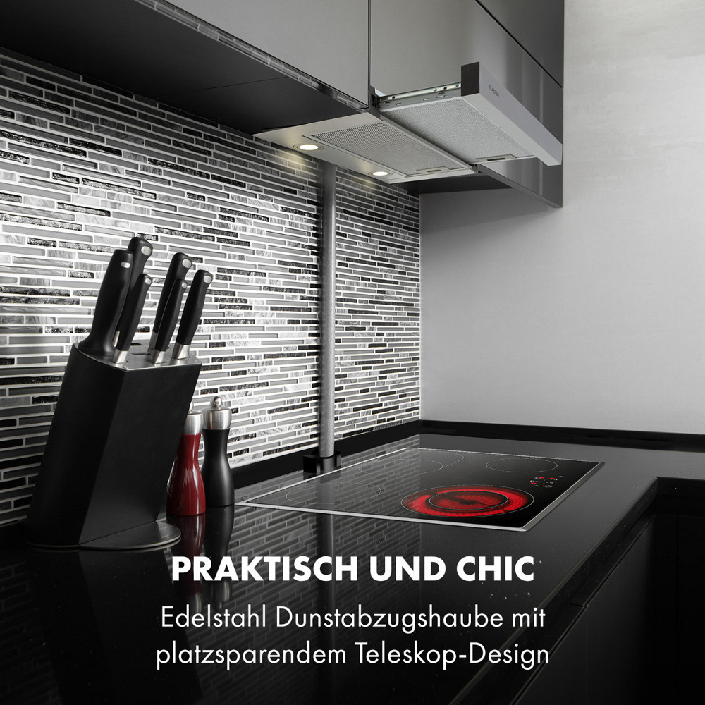 Витяжка Viola неіржавка сталь 59,6 см 612 м3/год EEC A срібло (Німеччина, читати опис) Рівне - фото 2