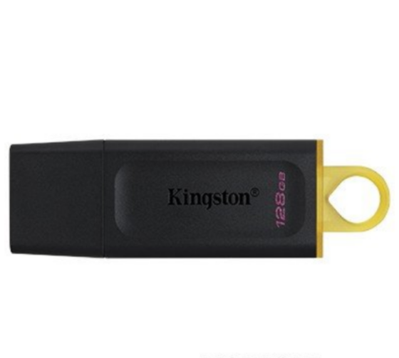 Флешка 128Гб USB 3.2 чорний/жовтий DT Exodia Kingston Житомир