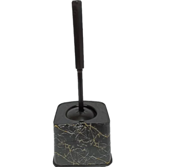 Йоржик для унітазу Чорний мармур "ELIF" Харків