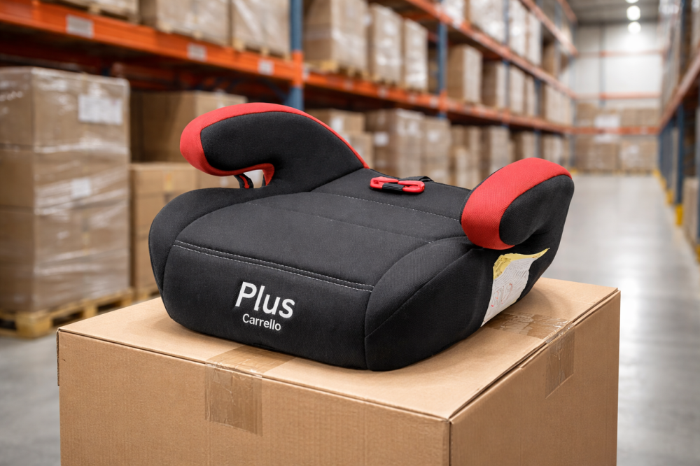 Автокресло-бустер CARRELLO Plus CRL-16007 Raven Red+направленный ремень 75см Киев - изображение 3