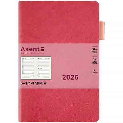 Тижневик Axent датований 2026 Partner Soft Muse, 145х210, рожевий (8827-26-1-A) Вінниця