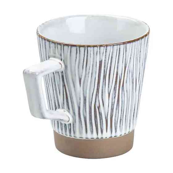 Ретро фарфоровая чашка для чая и кофе 300 мл Золотистая Киев