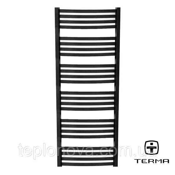 Водяна Рушникосушка Чорна Плоска 1460х500 Terma Dorota Чернівці