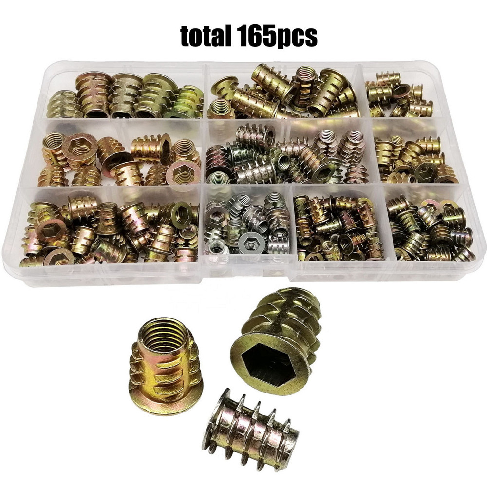 Набор мебельных муфт 165 шт для крепежа дерева Киев - изображение 3